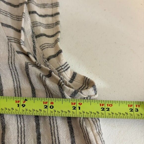 Savanna Jane Blouse Women's Large V-Neck Embroidered Short Sleeve Boho Top - Picture 8 of 8